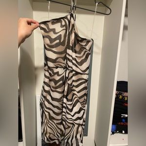 Zebra mini dress/tunic